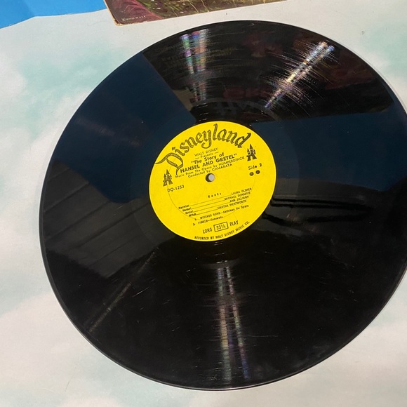 WALT DISNEY DISNEYLAND VTG 1964 THE STORY OF HANSEL AND GRETEL VINYL RECORD LP - Picture 13 of 13